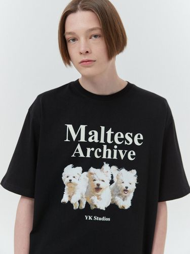 Maltese Archive T-Shirt_Black - WAIKEI - Modalova