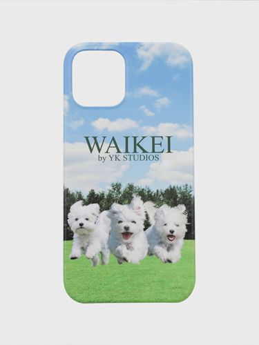 Maltese Forest Hard Phone Case - WAIKEI - Modalova