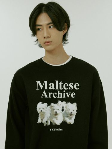 Maltese Archive Sweatshirt _Black - WAIKEI - Modalova