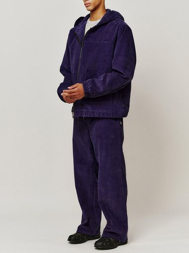 Corduroy Loose Fit Pants _ Navy - BDDN - Modalova