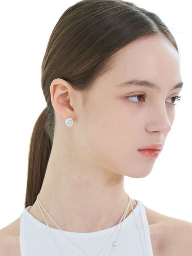 Cubic Earrings - White - PICOMENT - Modalova