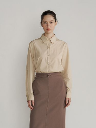 Soft Ornamental Shirt_Beige - Lucirzu - Modalova