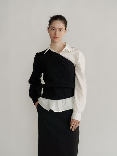 Soft Ornamental Shirt_White - Lucirzu - Modalova