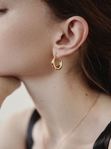 Simple Harp Shape Earring - Les Bijoux Philosophy - Modalova