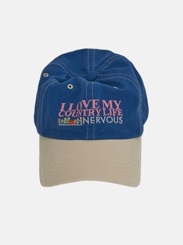 Country Life Embroidered Ball Cap 04_Blue - NERVOUS - Modalova