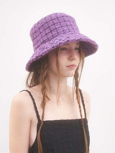 Classic Bucket Hat_Purple - Brown Hat - Modalova