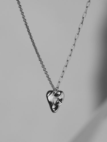 Wavy Heart Necklace - CUD - Modalova