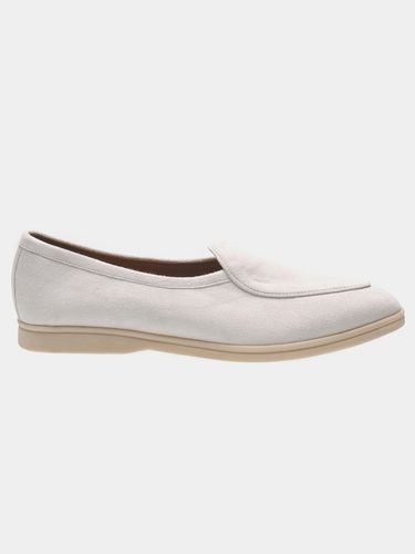 Suede Resort Loafers - White - ALL CLASSIC - Modalova