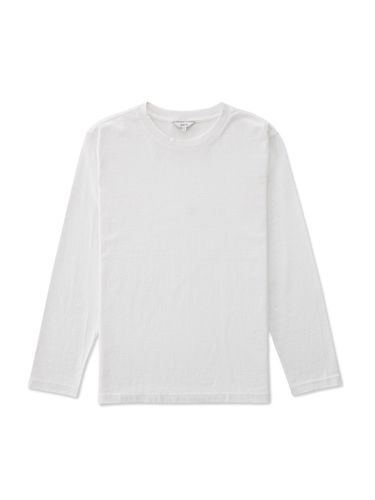 Round Long Sleeve T-Shirt (White) - STCO - Modalova