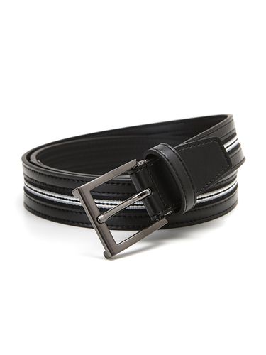 Pattern Point Casual Belt [Black] - STCO - Modalova