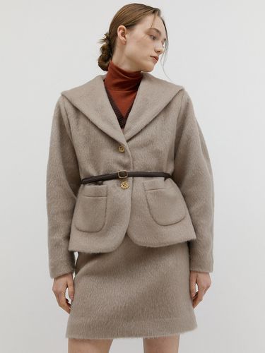 Warm Hair Collar Jacket () - molto - Modalova