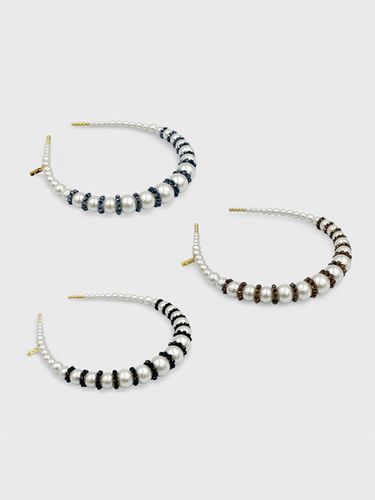 Beads Pearl Headband - Jean Paul Clarisse - Modalova