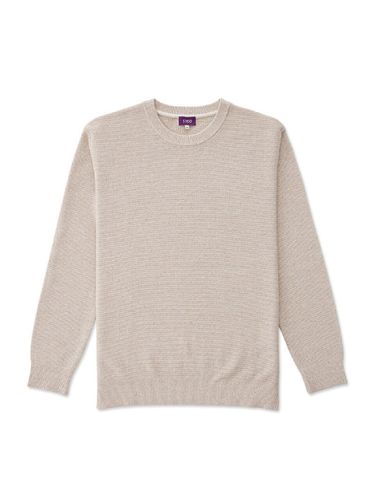 Basic Fit Two-Tone Ribbed Knit Sweater () - STCO - Modalova