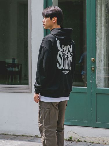 Gain The Summit Overfit Hoodie (3 Colors) - alvinclo - Modalova