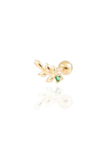 Bay Tree Emerald Piercing #C14_ 3 Colors - LUNNE - Modalova