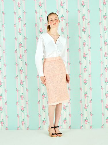 Layered Sequin Skirt_Pink - JOHNNY HATES JAZZ - Modalova