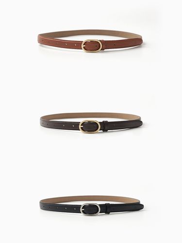 Emily Leather Belt_3 Colors - LOOKAST - Modalova