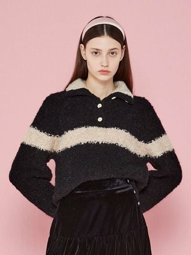 Boucle Knit Pullover_Black - JOHNNY HATES JAZZ - Modalova