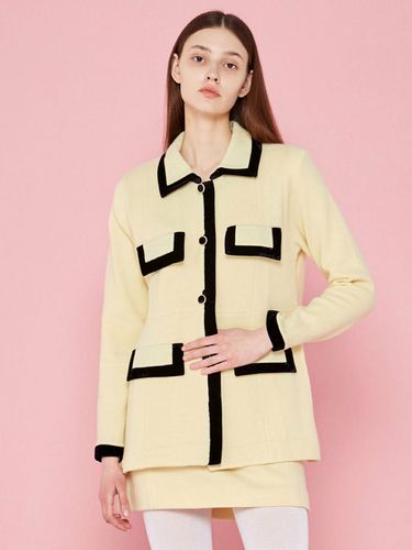 Contrasted Single Knit Jacket - JOHNNY HATES JAZZ - Modalova