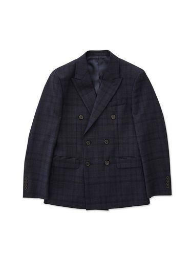 Classic Fit Wool Blended Double Suit Jacket () - STCO - Modalova