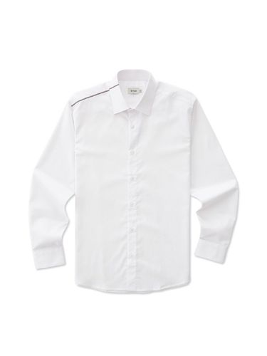 Slim Fit One Point Shirt (White) - STCO - Modalova