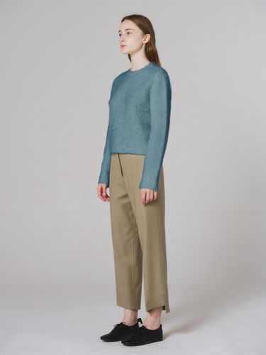 Wool Cropped Pants (Sepia beige) - NONNIERE - Modalova