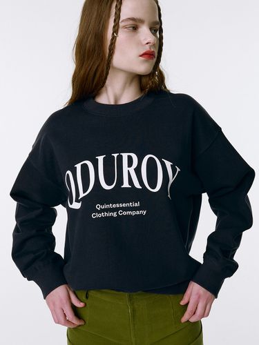 Arc Logo Qduroy Sweatshirt_Navy - Qduroy - Modalova