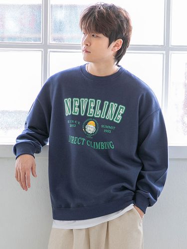 NEVELINE Mountaineers Overfit Sweatshirt - alvinclo - Modalova