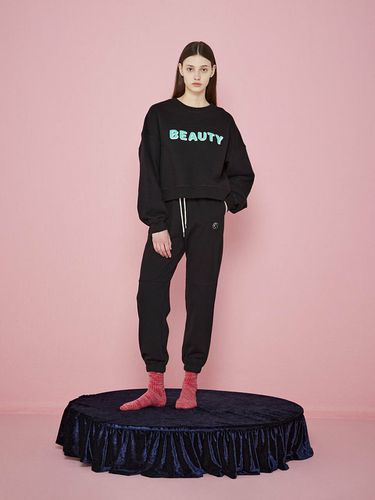 Beauty Logo Sweatshirt_Black - JOHNNY HATES JAZZ - Modalova