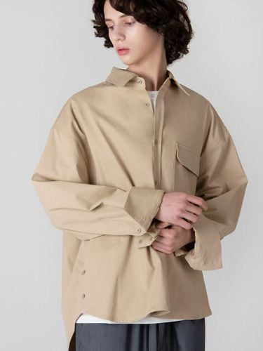 Grange Solid Oversized Shirt - U&lc - Modalova