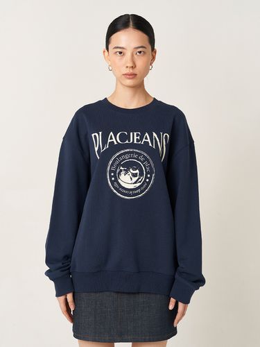 Plac Graphic Sweatshirt - Navy - PLAC - Modalova