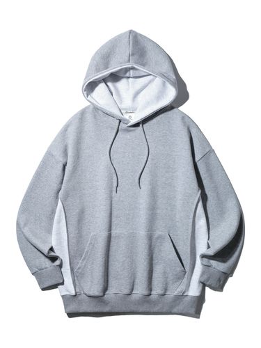 Stitch Side Color Matching Point Overfit Hoodie - alvinclo - Modalova