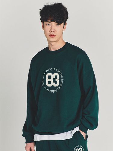 Beginning 83 Sweatshirt _ Green - PaperBoy - Modalova