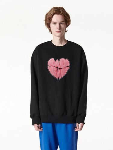 Heart Balloon Sweatshirt_Black - RADINEO - Modalova