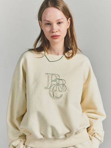 Twill PBC Sweatshirt _ Cream - PaperBoy - Modalova