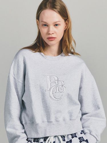 Twill PBC Cropped Sweatshirt _ - PaperBoy - Modalova