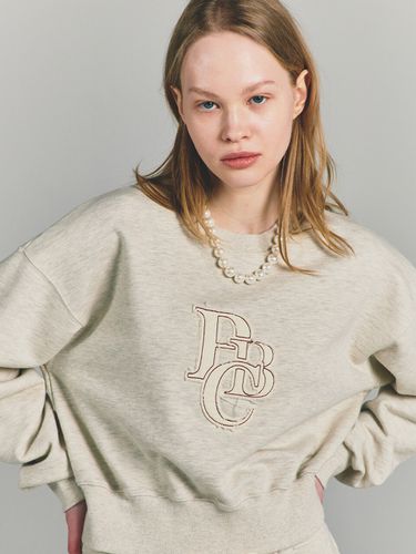 Twill PBC Cropped Sweatshirt _ OTML - PaperBoy - Modalova