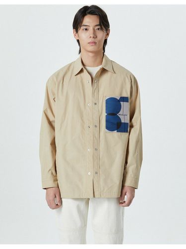 Point Label Over Outer Shirt - T.I FOR MEN - Modalova