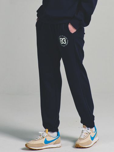 Beginning 83 Sweatpants [Navy] - PaperBoy - Modalova