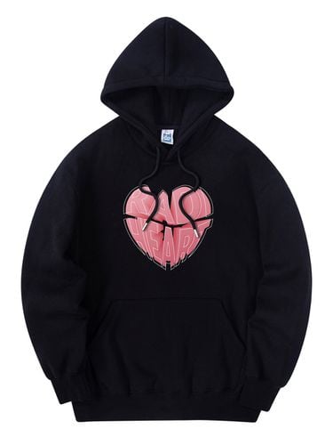 Heart Balloon Hoodie - Black - RADINEO - Modalova