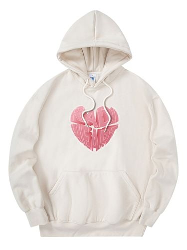 Heart Balloon Hoodie - Cream - RADINEO - Modalova