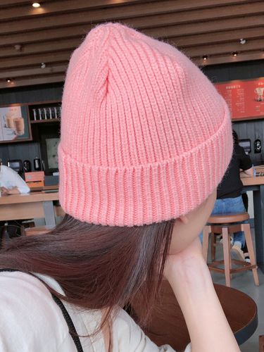 On The Moment Lettering Beanie C6 - LOOKING4U - Modalova