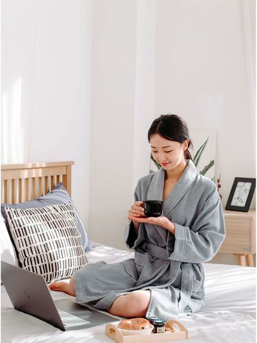 Premium 30 Count Cotton Bathrobe - Songwol towel - Modalova