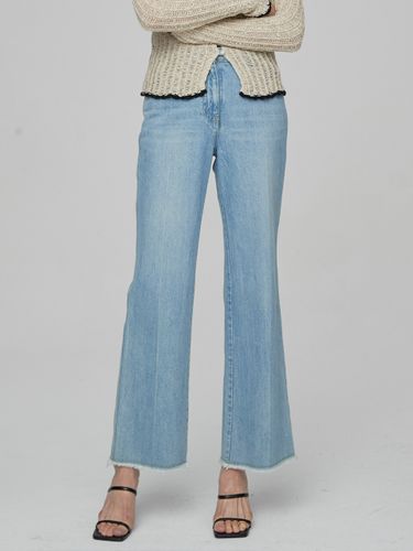 Bootcut Washing Denim_Light Blue - Enor - Modalova