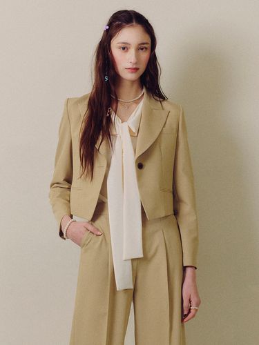 Tailored Short Jacket - DearK - Modalova