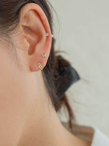 Butterfly Piercing or Earrings # S13 - LUNNE - Modalova