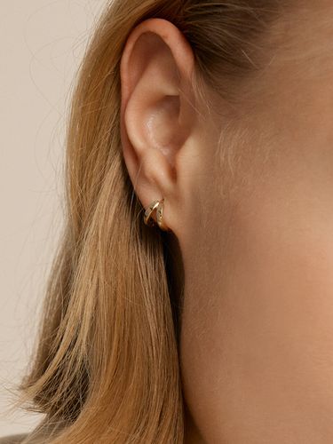 Two-way Onetouch Earrings #P23_ 3 Colors - LUNNE - Modalova