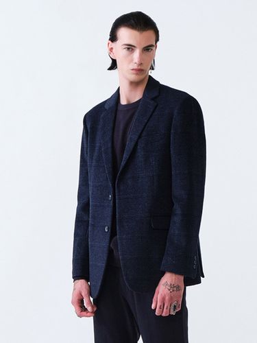 Wool Tweed Jacket (Navy) - STCO - Modalova