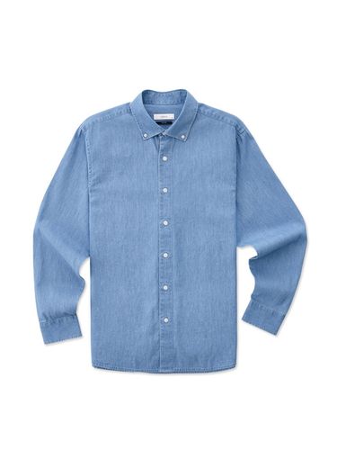 Chambray Denim Shirt (Blue) - STCO - Modalova