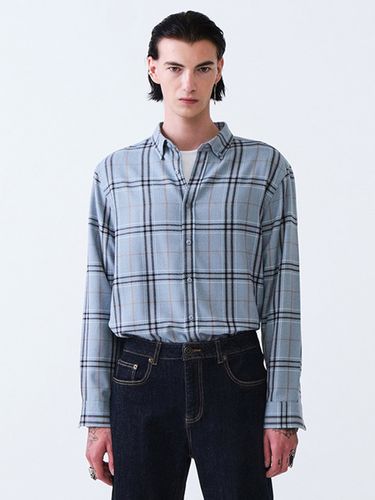 Classic Fit Flannel Big Check Shirt () - STCO - Modalova